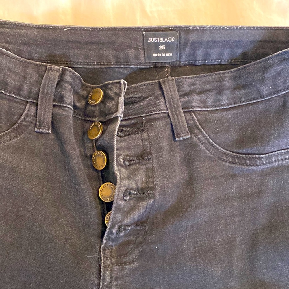 Just Black size 25 jeans
